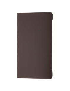 Porta Menu A4 SLIM (17,4x31,8 cm) etichetta PATCH "personalizzata" (minimo 18 pezzi) 2 buste (4 facciate) elastico nero BICOLOR  2