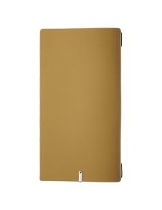 Porta Menu A4 SLIM (17,4x31,8 cm) senza etichetta 2 buste (4 facciate) elastico nero PORTOFINO OCRA 2