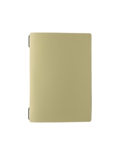Porta Menu A5 (16,5x23,1 cm) stampa bassorilievo 2 buste (4 facciate) elastico nero PORTOFINO SALVIA