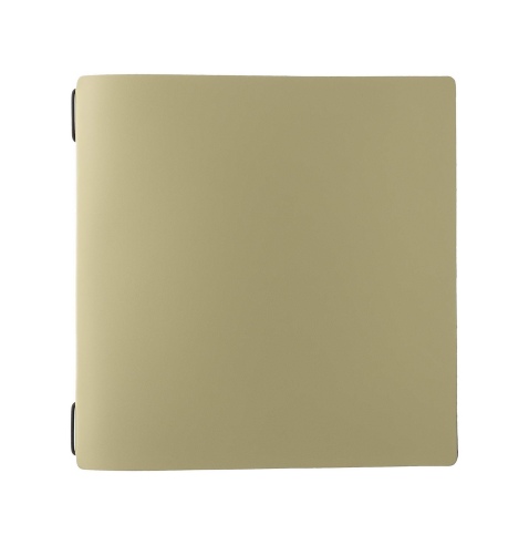Porta Menu QUADRATO (23x23,1 cm) stampa bassorilievo 2 buste (4 facciate) elastico nero PORTOFINO SALVIA
