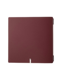 Porta Menu QUADRATO (23x23,1 cm) senza etichetta solo elastico nero PORTOFINO BORDEAUX 2