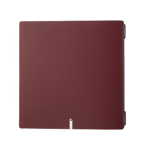 Porta Menu QUADRATO (23x23,1 cm) senza etichetta solo elastico nero PORTOFINO BORDEAUX
