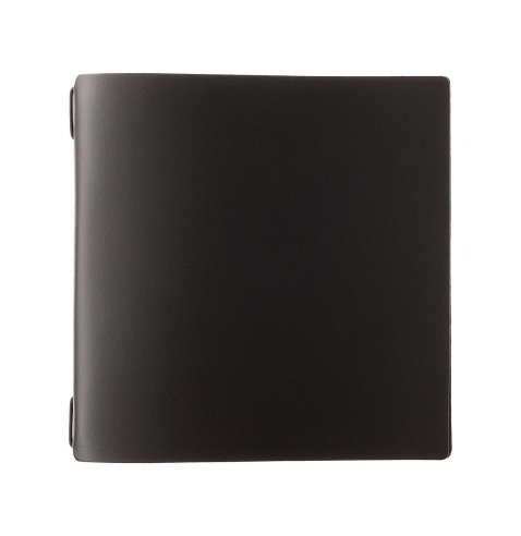 Porta Menu QUADRATO (23x23,1 cm) senza etichetta solo elastico nero PORTOFINO NERO