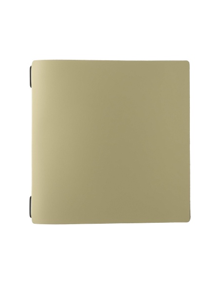 Porta Menu QUADRATO (23x23,1 cm) senza etichetta cornicetta (4 facciate) elastico nero PORTOFINO SALVIA