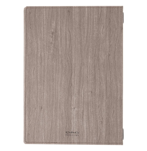 Porta Menu WOOD A4 (23,2x32 cm) - solo elastico - stampa bassorilievo - colore NOCE