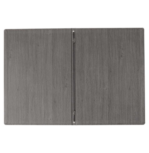 Porta Menu WOOD A4 (23,2x32 cm) - solo elastico - senza scritta - colore EBANO
