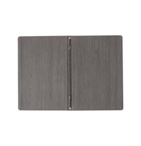 Porta Menu WOOD A5 (16,5x23,4 cm) - solo elastico - senza scritta - colore EBANO