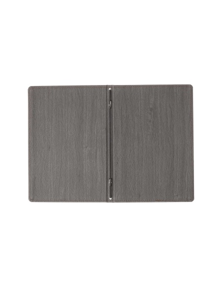 Porta Menu WOOD A5 (16,5x23,4 cm) - solo elastico - senza scritta - colore EBANO
