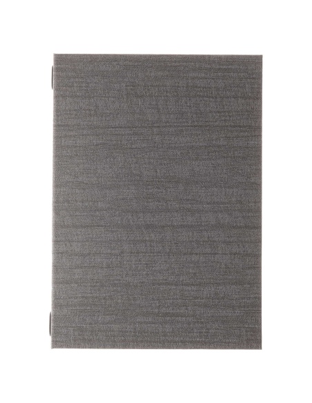 Porta Menu ITALY A4 (23,2x32 cm) - solo elastico - senza scritta - colore GRIGIO