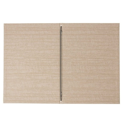 Porta Menu ITALY A4 (23,2x32 cm) - solo elastico - senza scritta - colore AVORIO