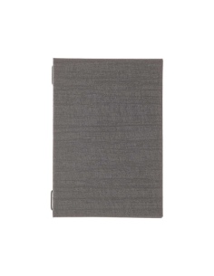 Porta Menu ITALY A5 (16,5x23,4 cm) - solo elastico - senza scritta - colore GRIGIO