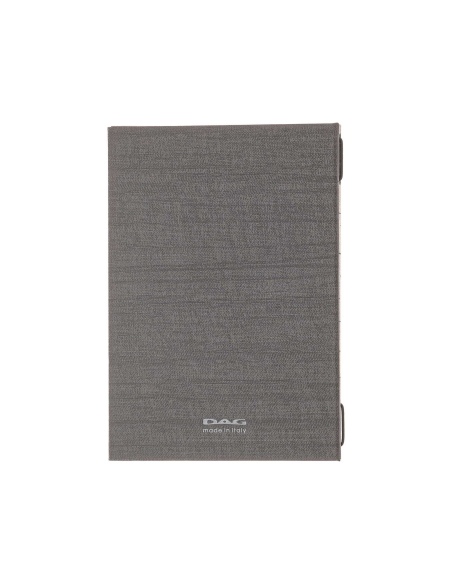 Porta Menu ITALY A5 (16,5x23,4 cm) - solo elastico - senza scritta - colore GRIGIO