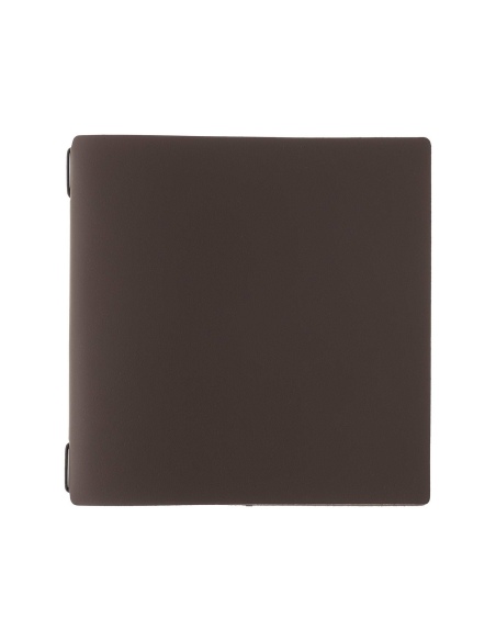 Porta Menu QUADRATO (23x23,1 cm) senza etichetta solo elastico nero BICOLOR COCOA