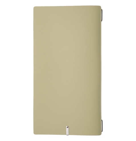 Porta Menu A4 SLIM (17,4x31,8 cm) senza etichetta cornicetta (4 facciate) elastico nero PORTOFINO SALVIA