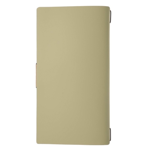 Porta Menu A4 SLIM (17,4x31,8 cm) etichetta PATCH "personalizzata" (minimo 18 pezzi) cornicetta (4 facciate) elastico nero PORTO