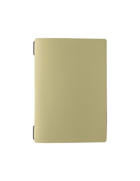 Porta Menu A5 (16,5x23,1 cm) stampa bassorilievo solo elastico nero PORTOFINO SALVIA