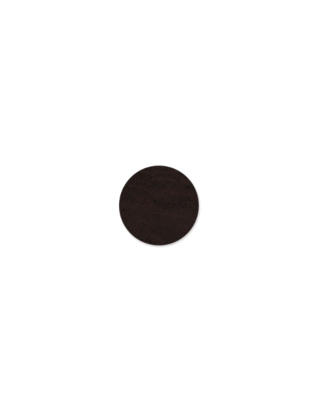 COASTERS 10 cm 4 pcs. pack CORK BROWN