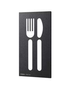 Pittogramma RISTORANTE 8x15 cm da parete