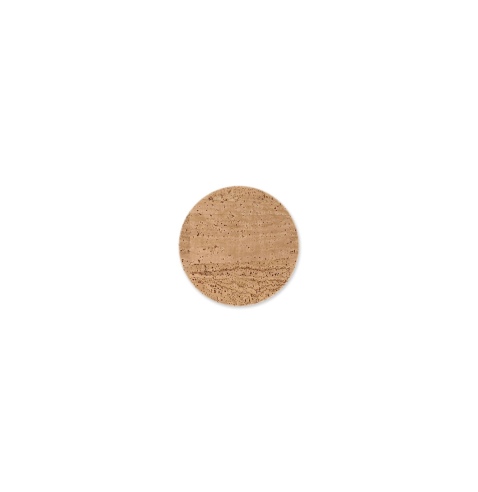 SOTTO BICCHIERI 10 cm conf. 4 pz. SUGHERO NATURALE sp. 1.4