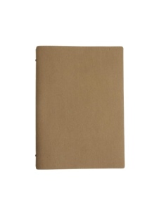 OUTLET - Porta menu in fibra di cellulosa - formato 23,2x31,8 cm (A4) - colore naturale - 2 buste - senza etichette