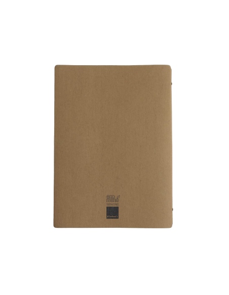 OUTLET - Porta menu in fibra di cellulosa - formato 23,2x31,8 cm (A4) - colore naturale - 2 buste - senza etichette