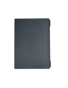 OUTLET - Porta menu in vera pelle rigenerata - formato 16,5x23,1 cm (GOLFO) - colore blu - 2 buste 2