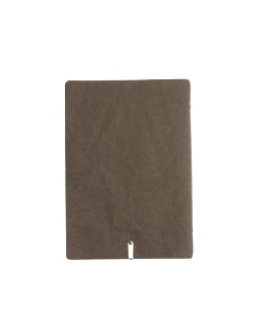 OUTLET - Porta menu in fibra di cellulosa - formato 16,5x23,1 cm (GOLFO) - colore marrone - 2 buste 2
