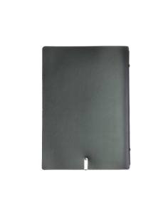 OUTLET - Porta menu in vera pelle rigenerata - formato 16,5x23,1 cm (GOLFO) - colore nero - 2 buste 2