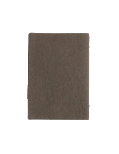 OUTLET - Porta menu in fibra di cellulosa - formato 16,5x23,1 cm (GOLFO) - colore marrone - 2 buste 2