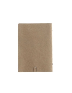 OUTLET - Porta menu in fibra di cellulosa - formato 16,5x23,1 cm (GOLFO) - colore naturale - 2 buste 2