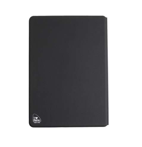 OUTLET - Porta menu in PVC termosaldato - formato A4 - colore nero - 6+2 buste - scritta vinos