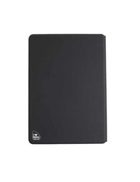 OUTLET - Porta menu in PVC termosaldato - formato A4 - colore nero - 6+2 buste - scritta vinos