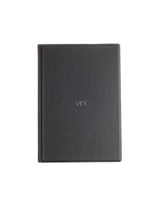 OUTLET - Porta menu in PVC termosaldato - formato GOLFO - colore ardesia - 4+2 buste - scritta vini