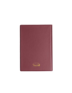 OUTLET - Porta menu in PVC termosaldato - formato GOLFO - colore senape - 4+2 buste 2