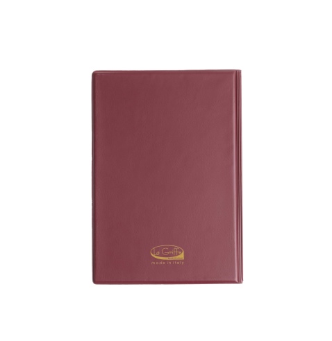 OUTLET - Porta menu in PVC termosaldato - formato GOLFO - colore senape - 4+2 buste