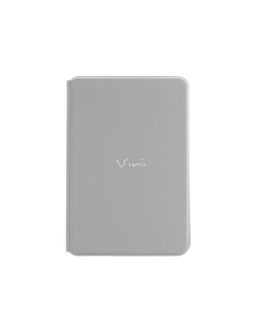 OUTLET - Porta menu in PVC termosaldato - formato GOLFO - colore grigio - 6+2 buste - scritta vini