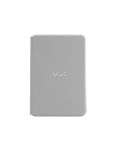 OUTLET - Porta menu in PVC termosaldato - formato GOLFO - colore grigio - 6+2 buste - scritta vini