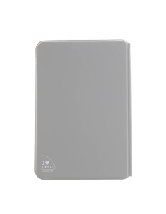 OUTLET - Porta menu in PVC termosaldato - formato GOLFO - colore grigio - 6+2 buste - scritta vini 2