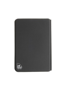 OUTLET - Porta menu in PVC termosaldato - formato GOLFO - colore nero - 6+2 buste - scritta vini 2