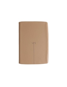 OUTLET - Porta menu in PVC termosaldato - formato GOLFO - colore senape - 6+2 buste - scritta vini