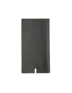 OUTLET - Porta menu in vera pelle rigenerata - formato 12,5x24,1 cm (POPIS) - colore marrone - 2 buste 2