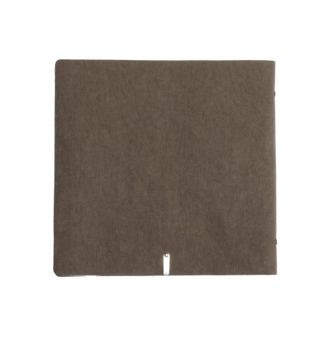 OUTLET - Porta menu in fibra di cellulosa - formato 23x23,1 cm (QUADRATO) - colore marrone - 2 buste