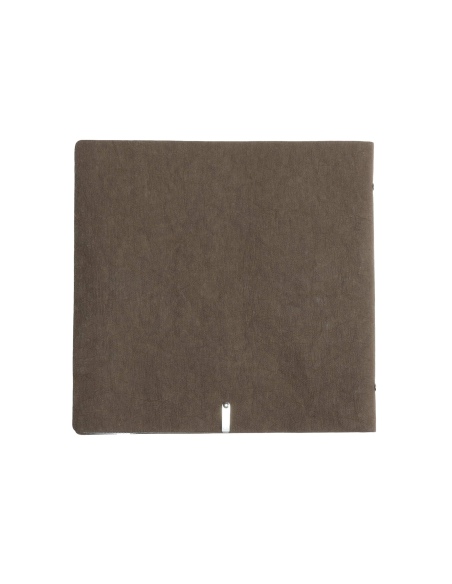 OUTLET - Porta menu in fibra di cellulosa - formato 23x23,1 cm (QUADRATO) - colore marrone - 2 buste