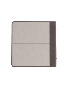 OUTLET - Porta menu fine serie collezione BRICS - formato QUADRATO - colore crema - 2 buste 2