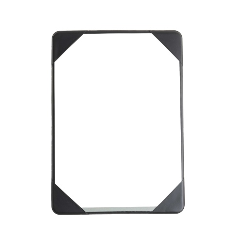 OUTLET - Porta menu in PVC termosaldato - formato MONOANTA - colore ardesia