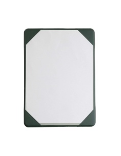 OUTLET - Porta menu in PVC termosaldato - formato monoanta - colore verde 2