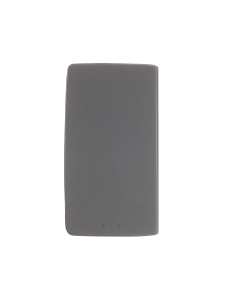 OUTLET - Porta menu in PVC termosaldato - formato 4RE - colore grigio - 6 buste
