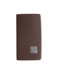 OUTLET - Porta menu in PVC termosaldato - formato 4RE - colore marrone - 6 buste