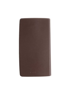 OUTLET - Porta menu in PVC termosaldato - formato 4RE - colore marrone - 6 buste 2