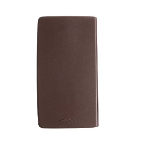 OUTLET - Porta menu in PVC termosaldato - formato 4RE - colore marrone - 6 buste